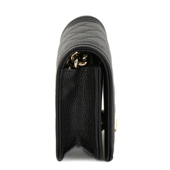 Chanel Bag Shoulder Mini Pouch Black Chain Boy - Picture 5 of 12